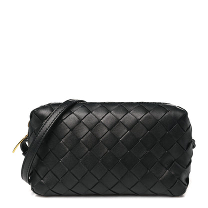 Bottega Veneta Nappa Intrecciato Nodini Mini Crossbody Black 1 of 10