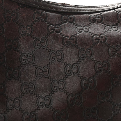 Gucci Guccissima Large Princy Hobo Dark Brown 7 of 10