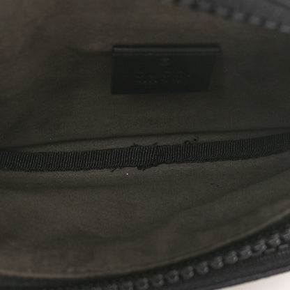 Gucci GG Supreme Monogram Belt Bag Black 5 of 10