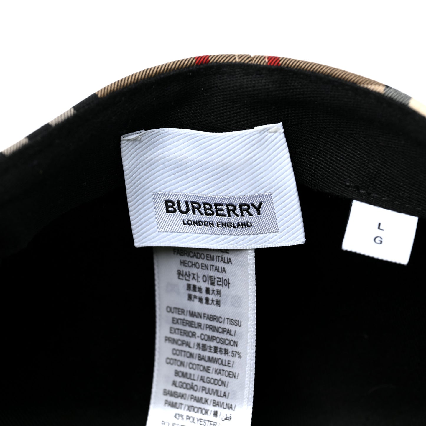 Technical Cotton Giant Baseball Cap L