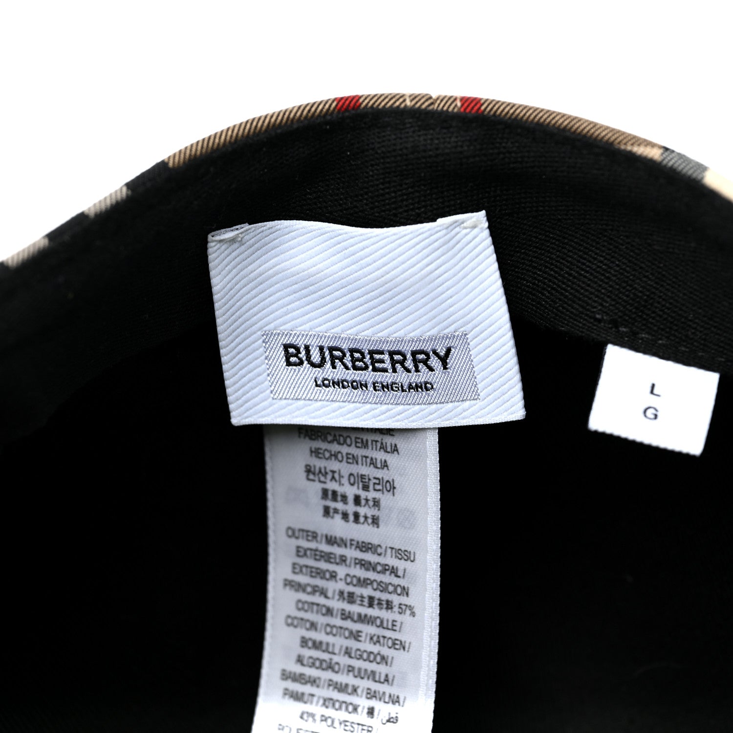 Burberry Technical Cotton Giant Baseball Cap L 7 of 9