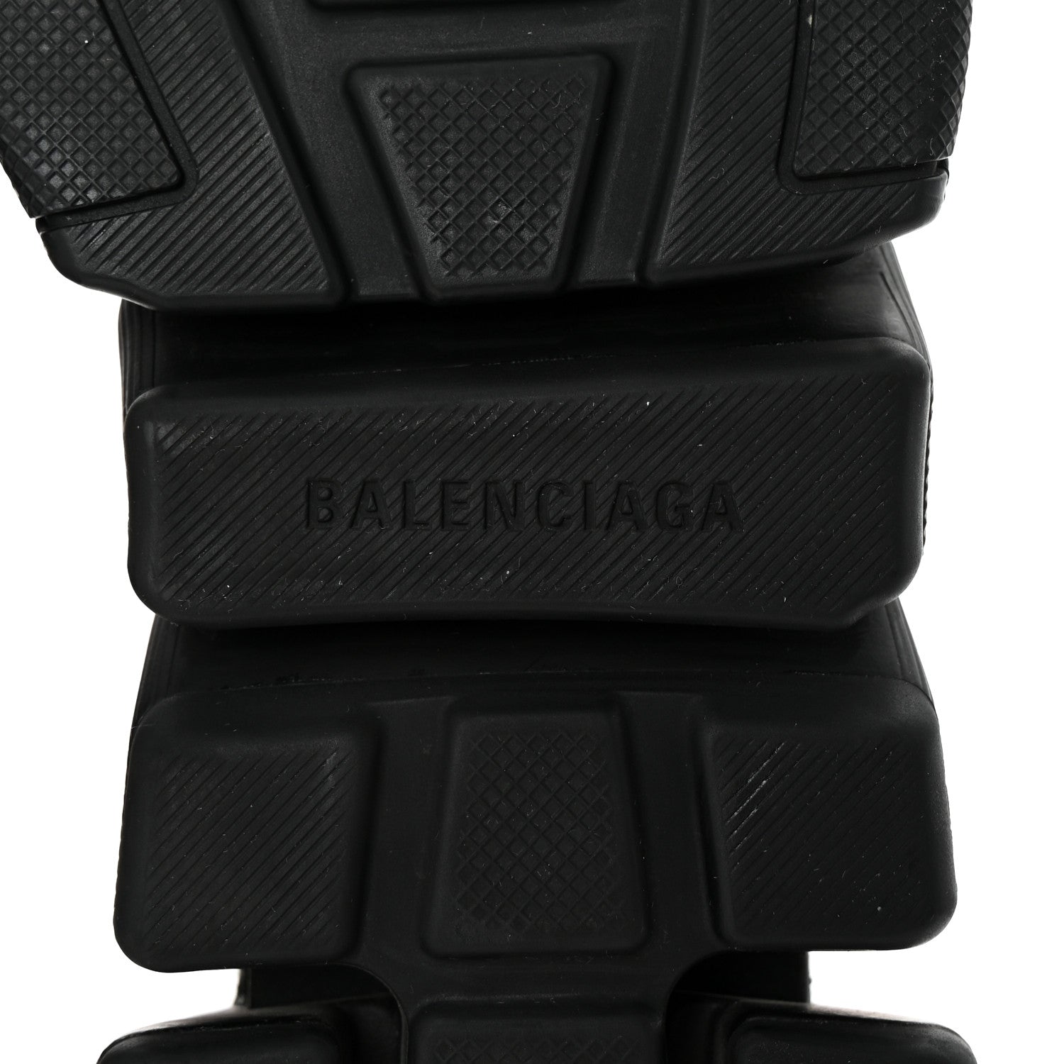 Balenciaga Technical 3D Recycled Knit Womens Speed 2.0 Sneakers 39 Monocolor Black 7 of 10