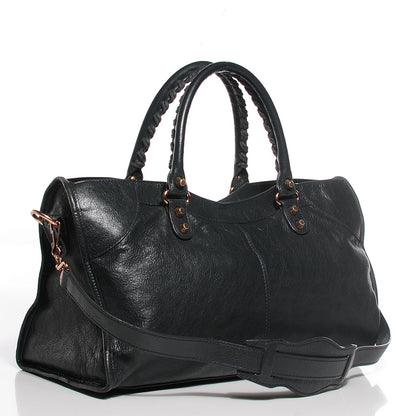 Balenciaga Agneau Giant 12 Rose Gold Hardware Part Time Anthracite 3 of 13