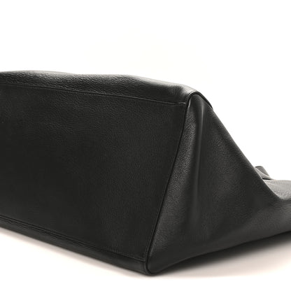 Balenciaga Smooth Calfskin Everyday East West Tote Bag Grey Black White 9 of 9