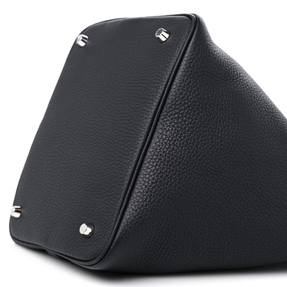 Hermes Taurillon Clemence Picotin Lock 22 MM Caban 8 of 9