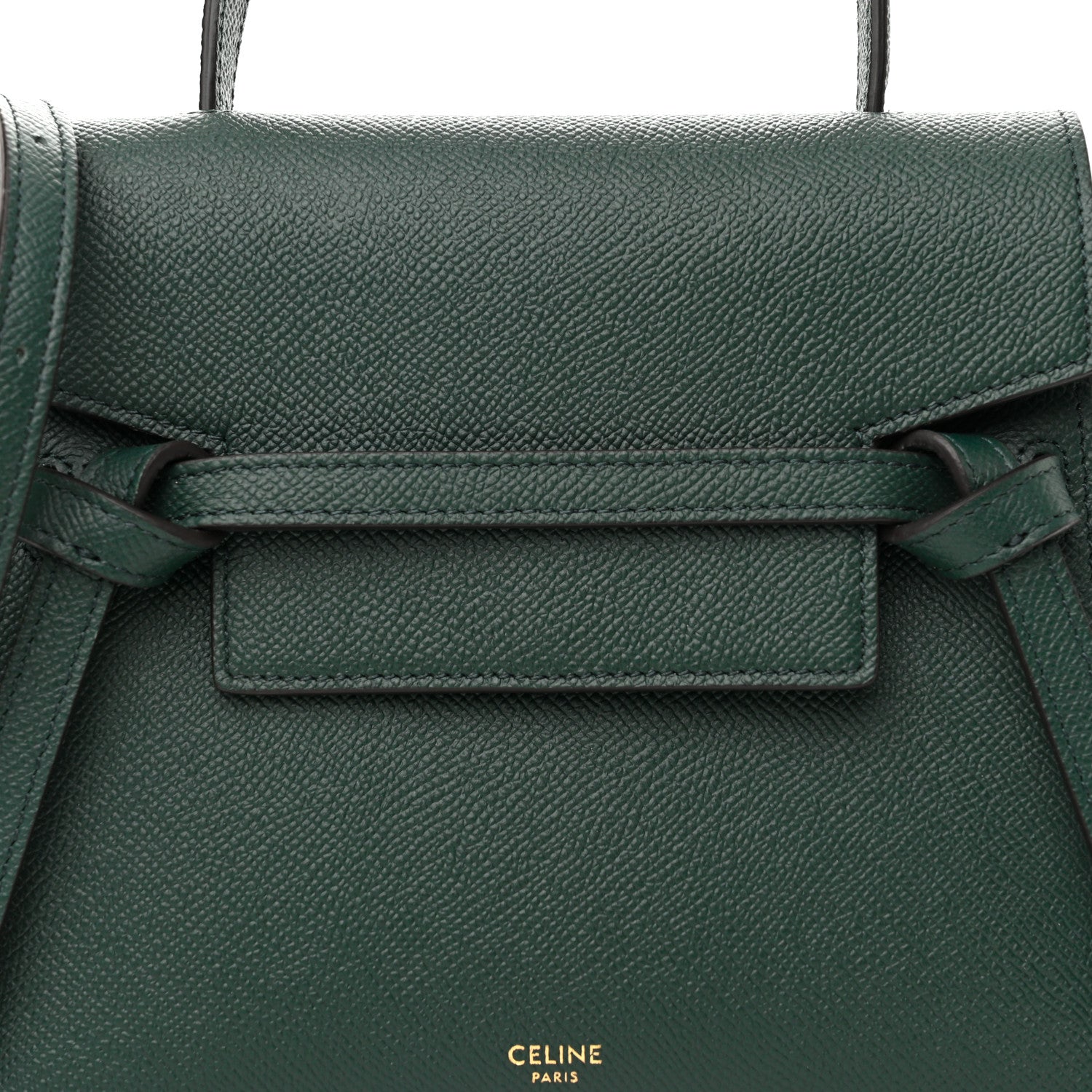 Celine Grained Calfskin Nano Belt Bag Amazone 8 of 10
