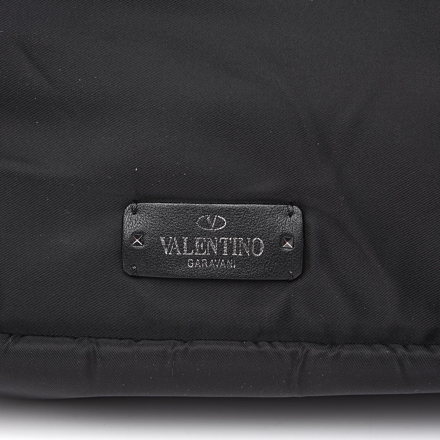 Nylon VLTN Large Backpack Black