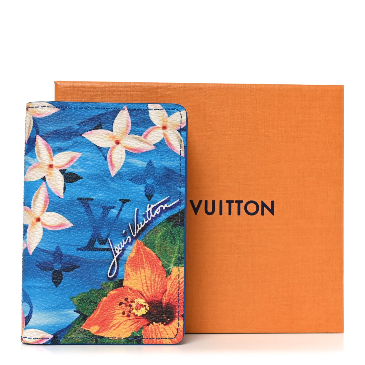 Monogram Surfin' Pocket Organizer NM Blue