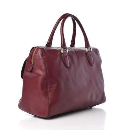 Mulberry Pebbled Calfskin Medium Del Rey Satchel Black Forest 3 of 13