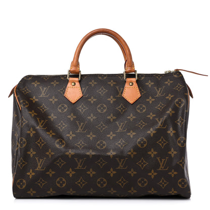 Louis Vuitton Monogram Speedy 35 1 of 15