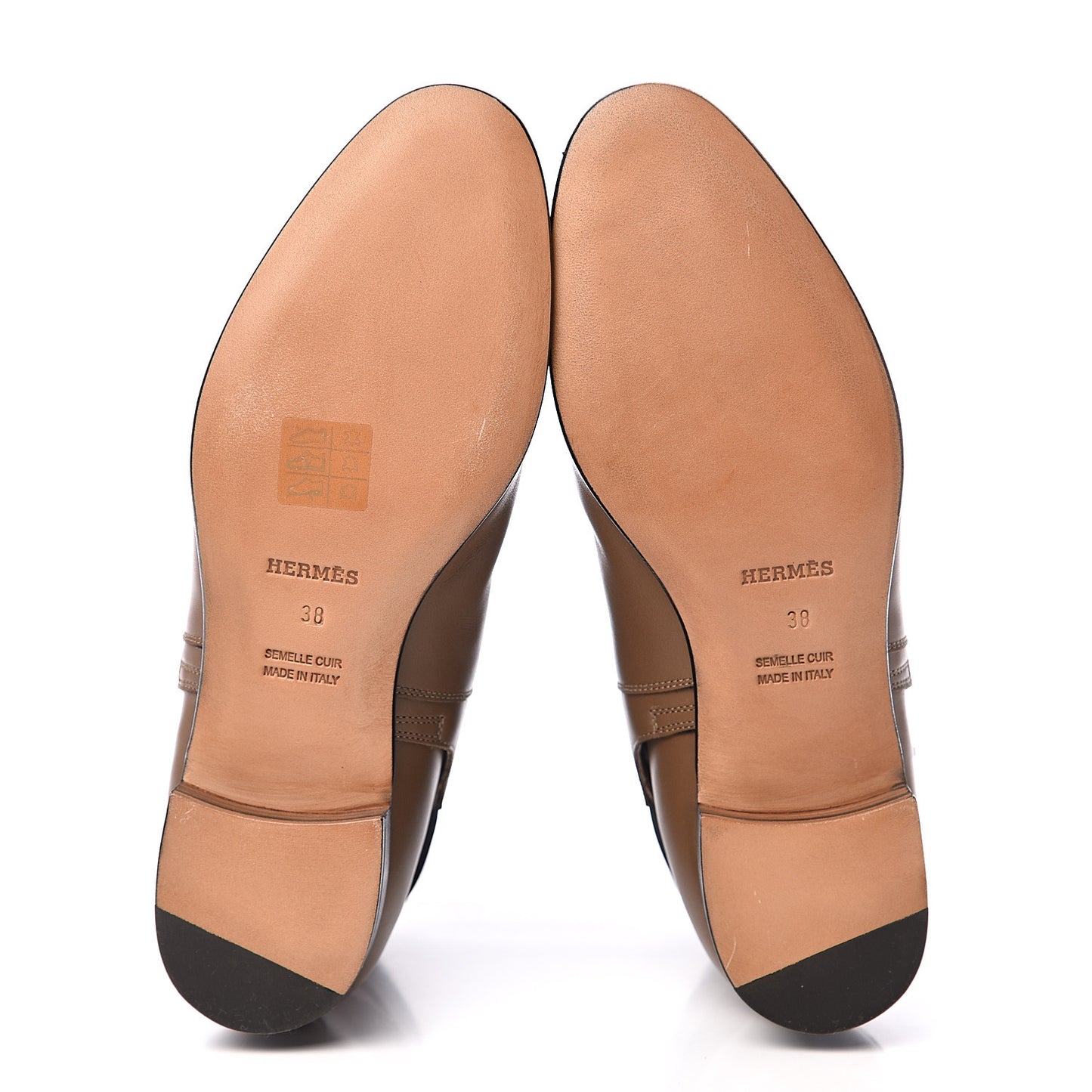 Calfskin Neo Low Boots 38 Taupe Black