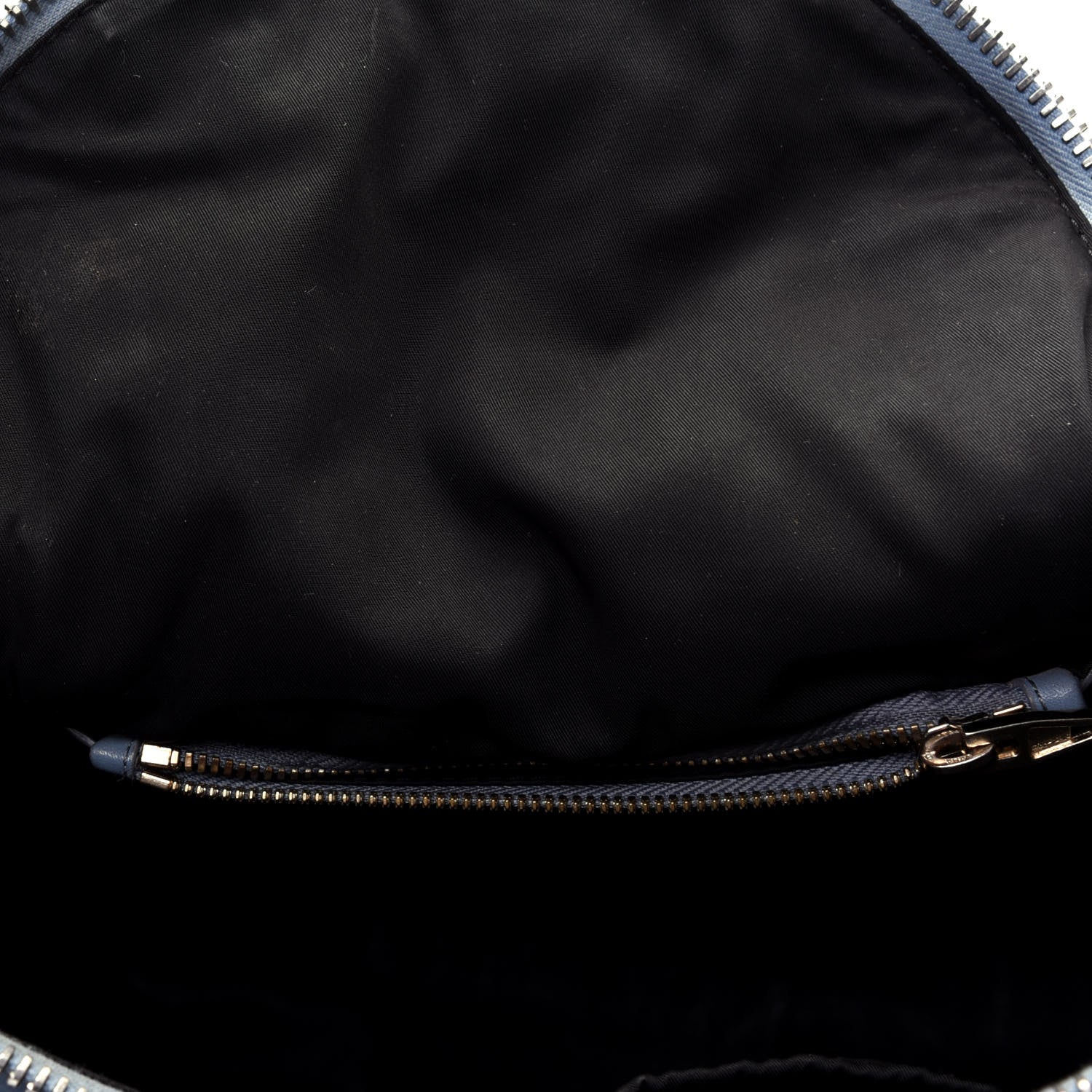 Alexander Wang Pebbled Lambskin Rockie Blue Pale Gold Hardware 9 of 24