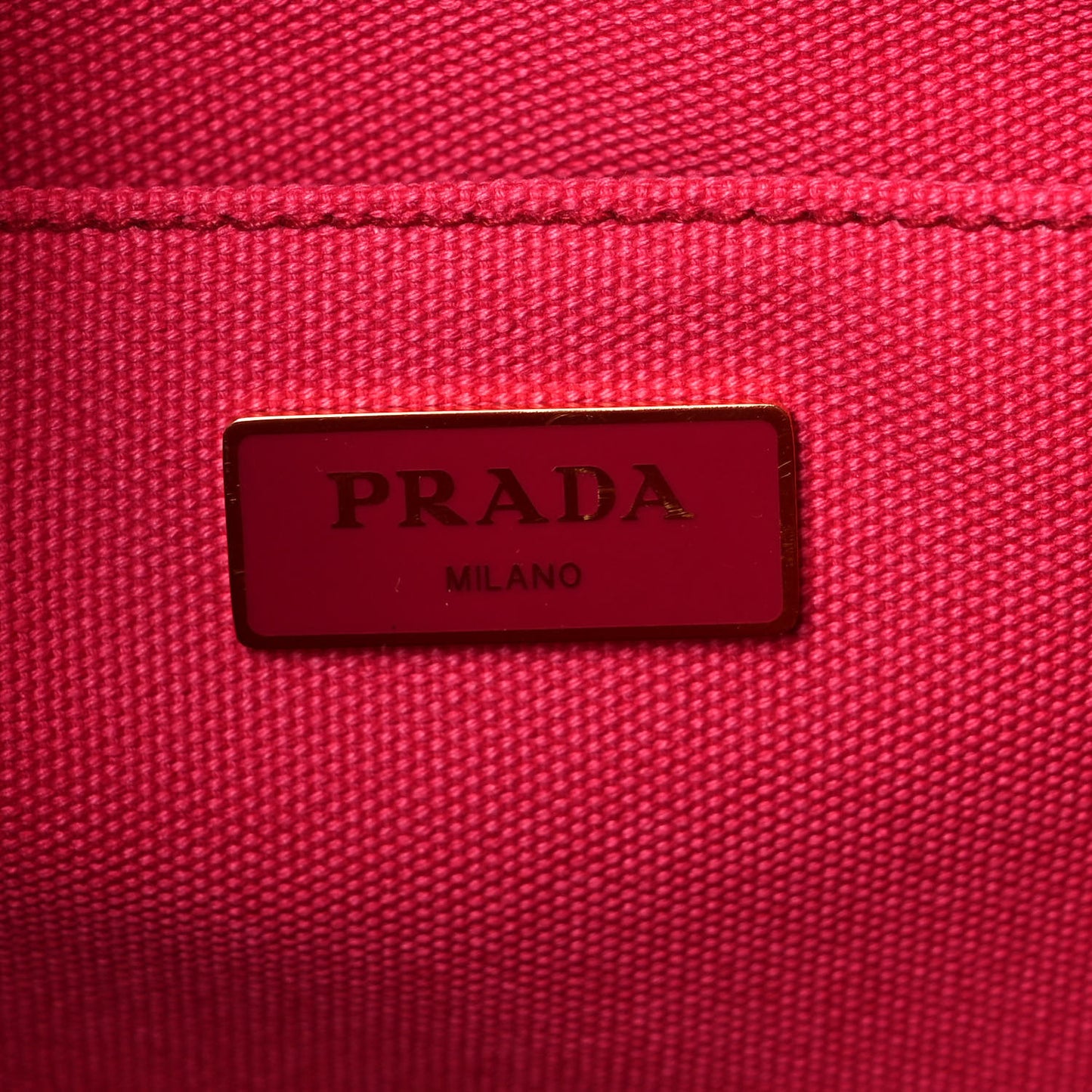 Canapa Small Logo Tote Peonia