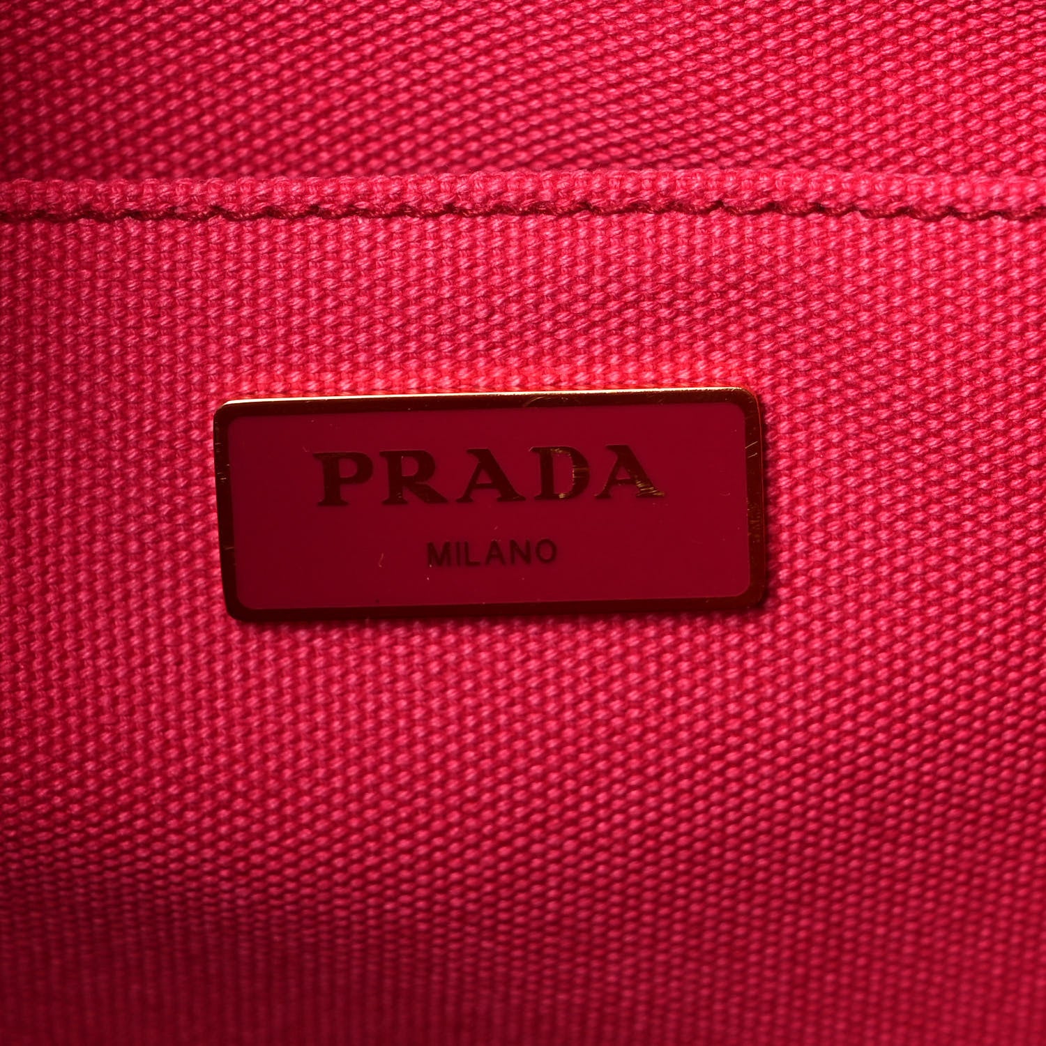 Prada Canapa Small Logo Tote Peonia 6 of 11