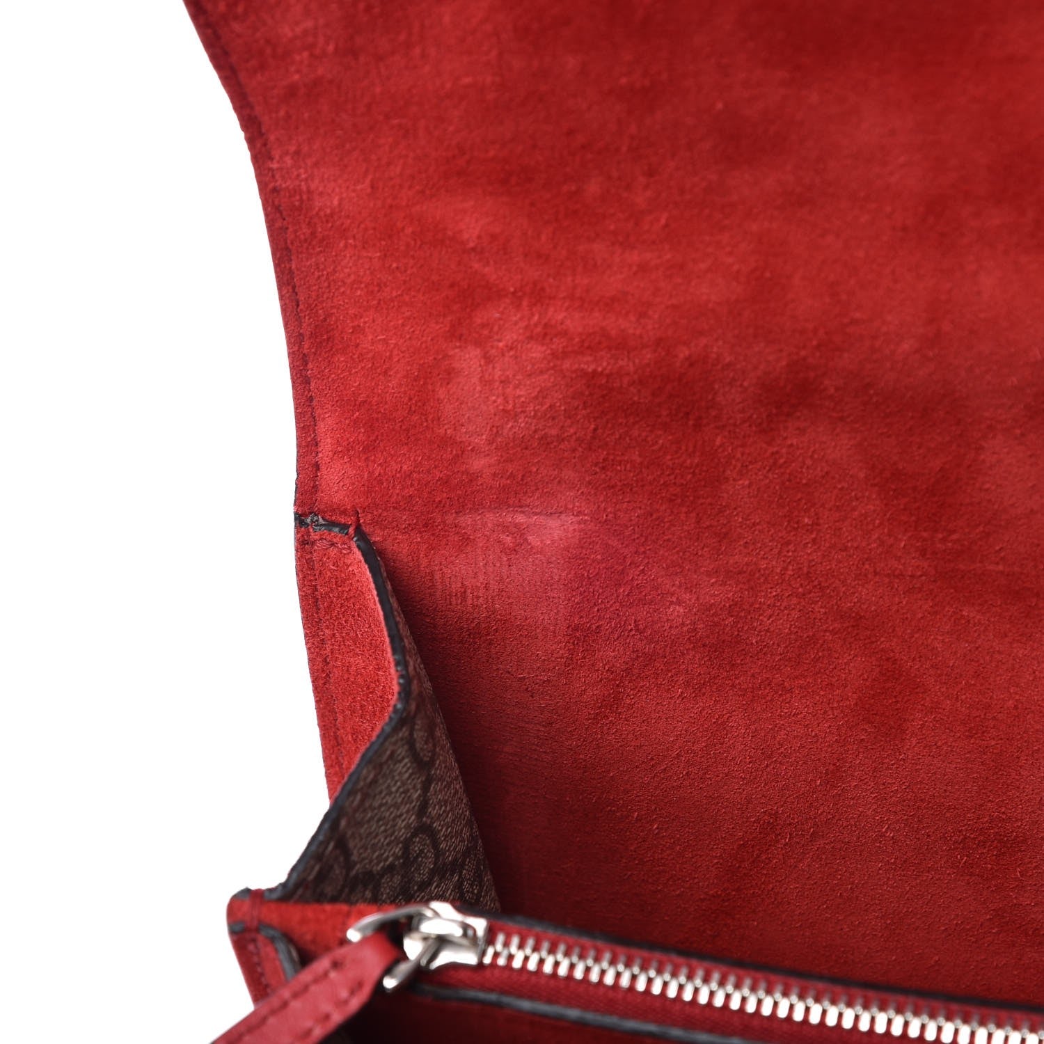 Gucci GG Supreme Monogram Small Dionysus Shoulder Bag Red 9 of 9