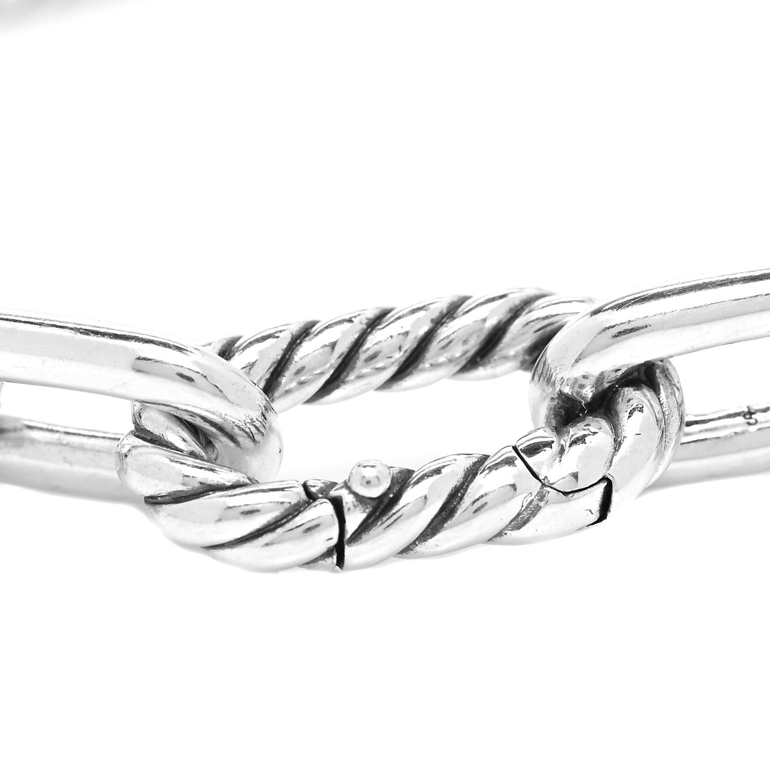 David Yurman Sterling Silver 8.5mm Madison Chain Bracelet 4 of 5