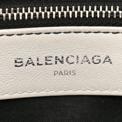 Balenciaga Chevre Silver Metallic Edge Hardware S City White 7 of 27