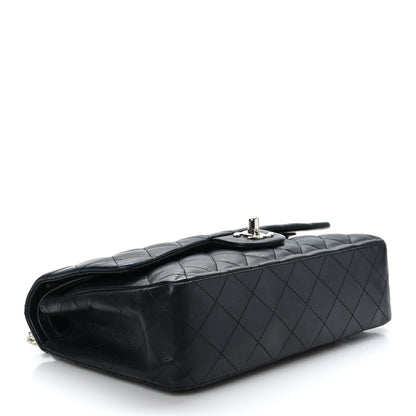 Chanel Lambskin Quilted Medium Double Flap Bijoux Chain Black 4 of 9