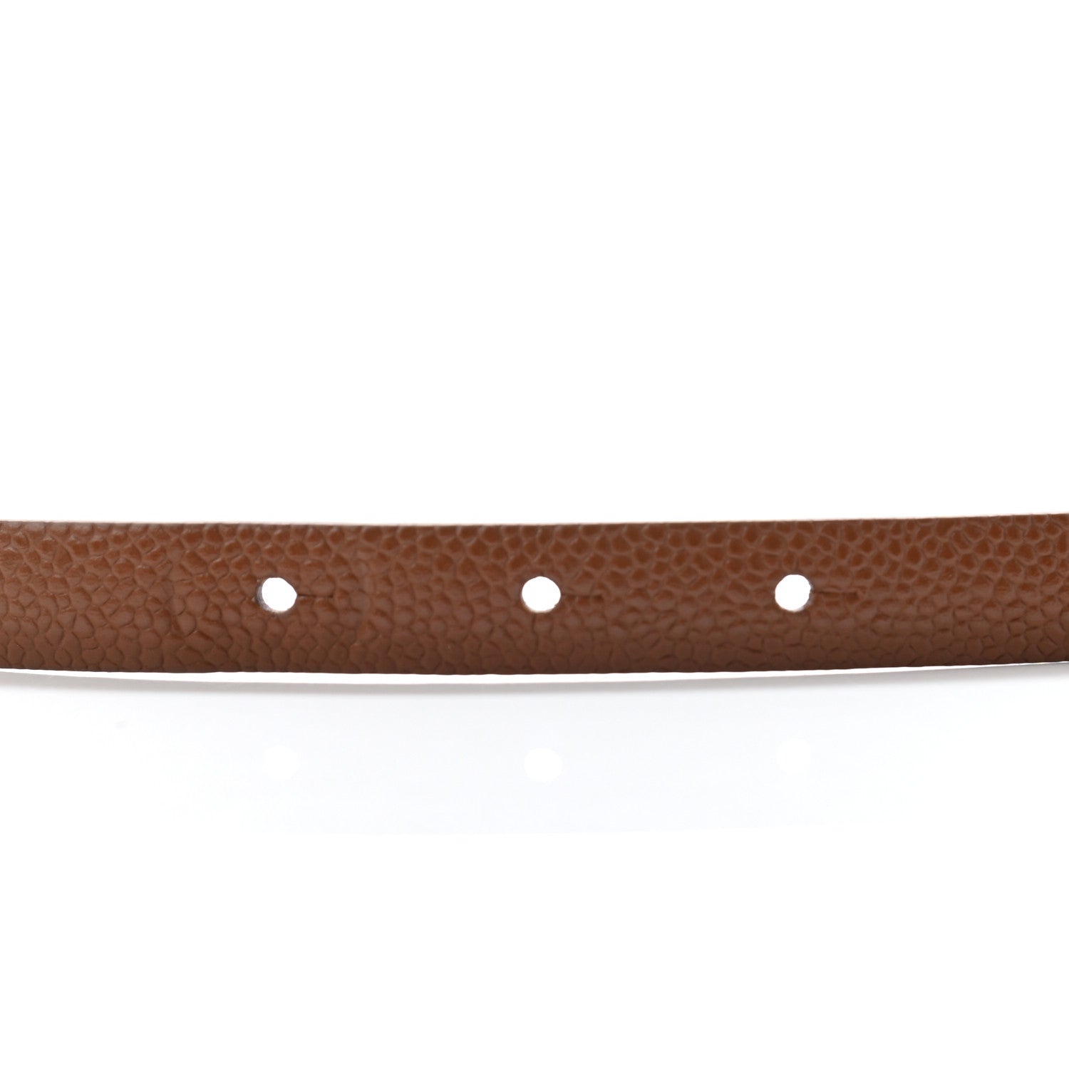 Chanel Caviar CC Skinny Belt 90 36 Brown 4 of 5