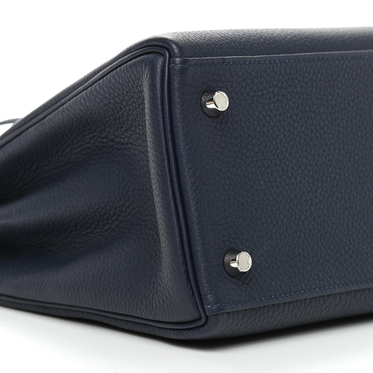 Togo Matte Alligator Kelly Retourne Touch 28 Bleu Nuit Bleu Marine