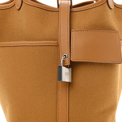 Hermes Toile Goeland Swift Cargo Picotin Lock 18 Sesame 8 of 11