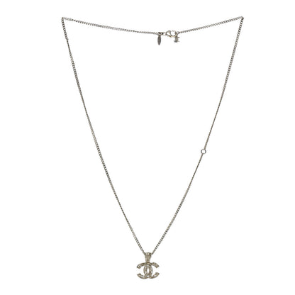Chanel Tweed Effect CC Necklace Gold 3 of 6