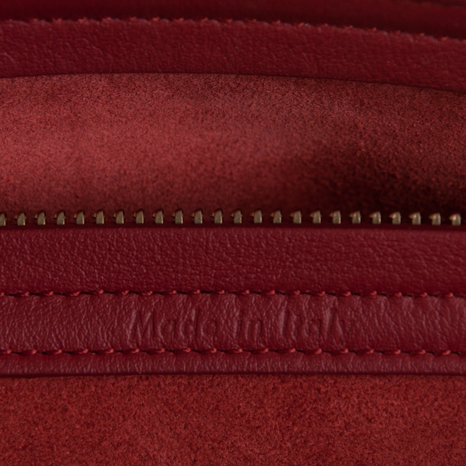 Celine Supple Calfskin Medium Phantom Luggage Red 6 of 13