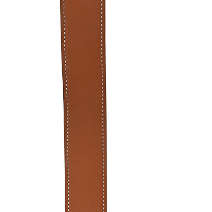 Hermes Epsom Swift 32mm Belt Strap 85 34 Bleu Paon Gold 8 of 8
