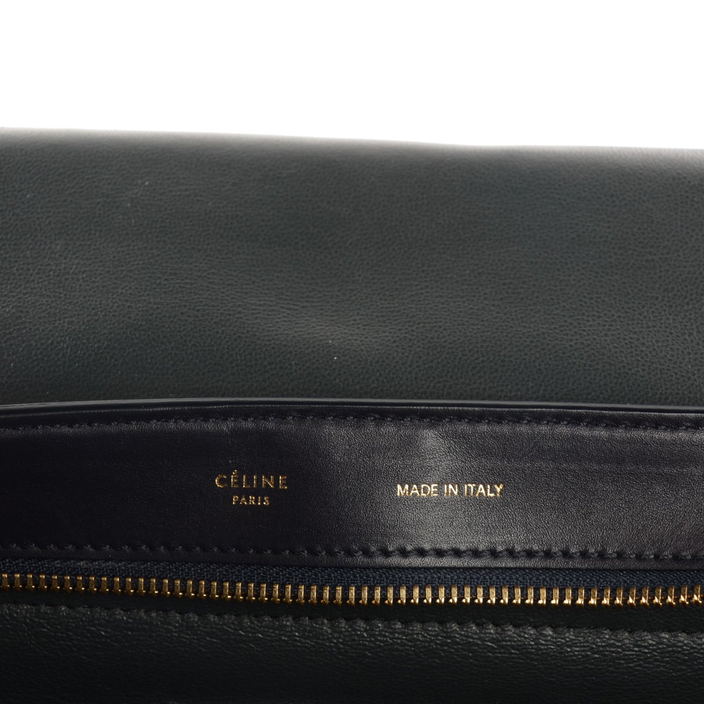 Smooth Calfskin Medium Tri-Color Trapeze Anthracite