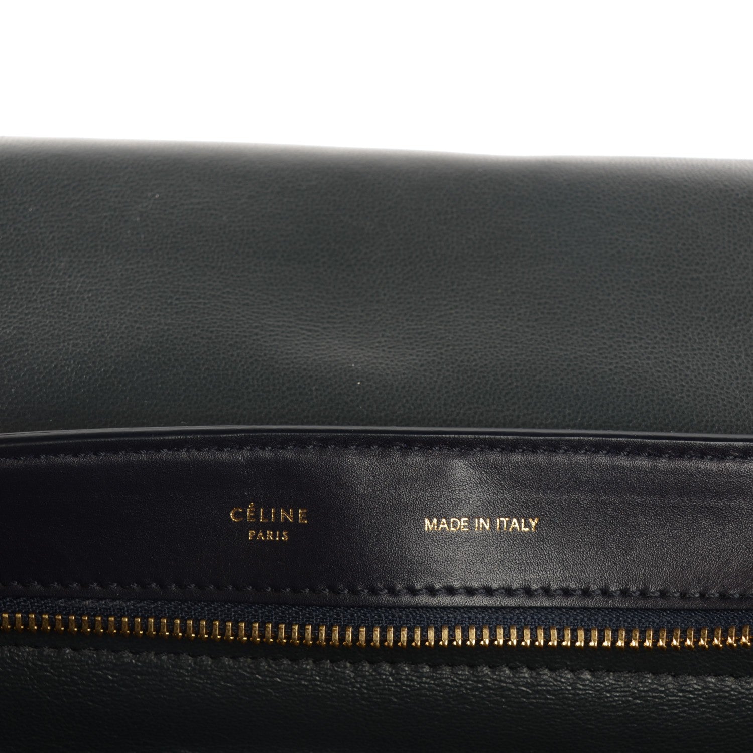 Celine Smooth Calfskin Medium Tri-Color Trapeze Anthracite 6 of 7