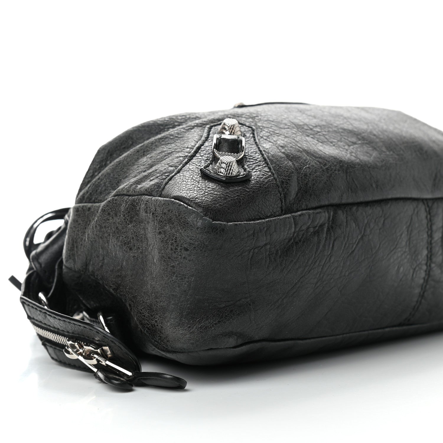 Balenciaga Agneau Giant 12 Silver Hardware Town Black 8 of 9