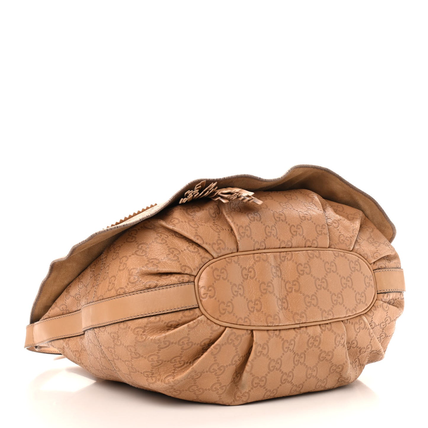 Guccissima Tribeca Messenger Bag Beige