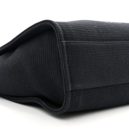 Chanel Mixed Fibers Small Deauville Tote Black 8 of 11