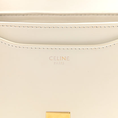 Celine Satinated Calfskin Besace Small 16 White 6 of 9
