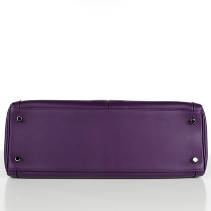 Hermes Swift Lakis Kelly 35 Ultraviolet 15 of 19