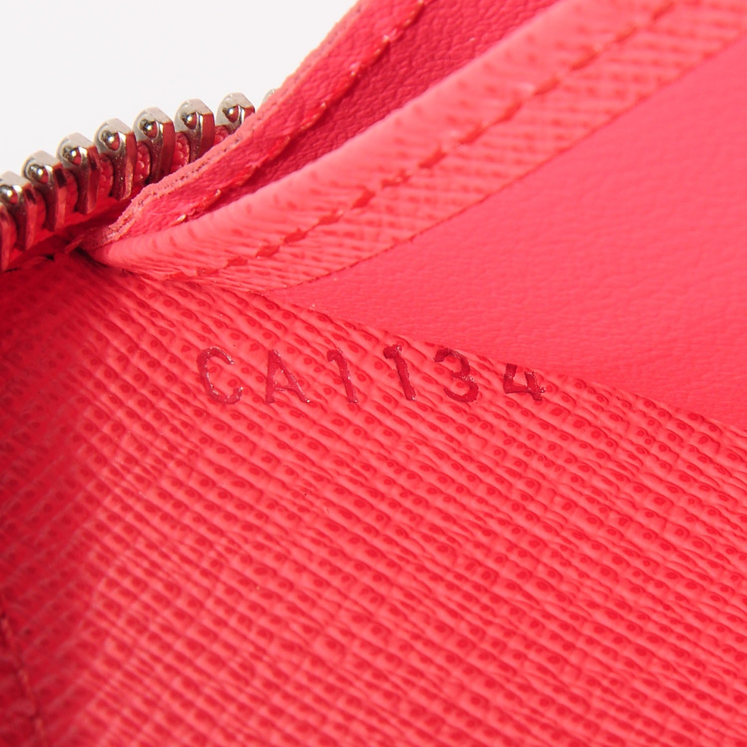 Louis Vuitton Epi Zippy Wallet Corail 7 of 8