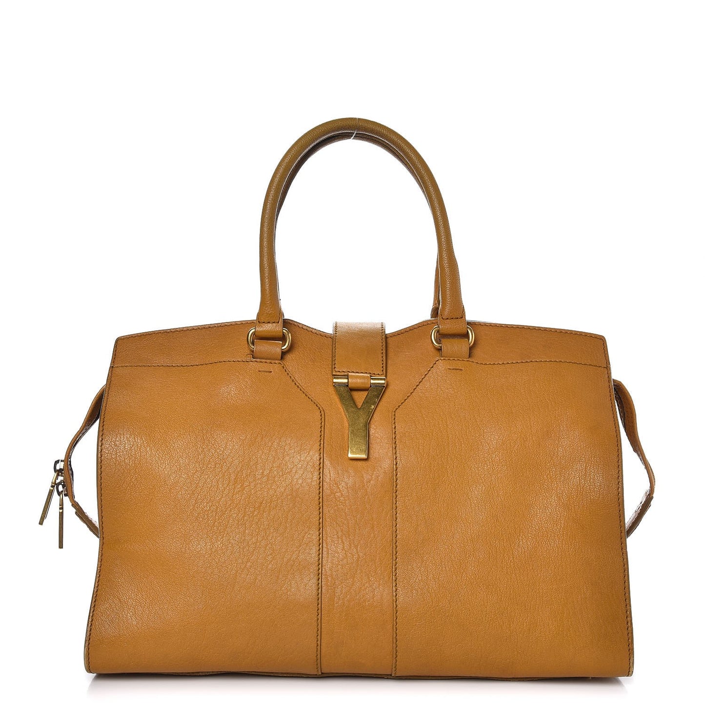 Sheepskin Medium Cabas ChYc Mustard