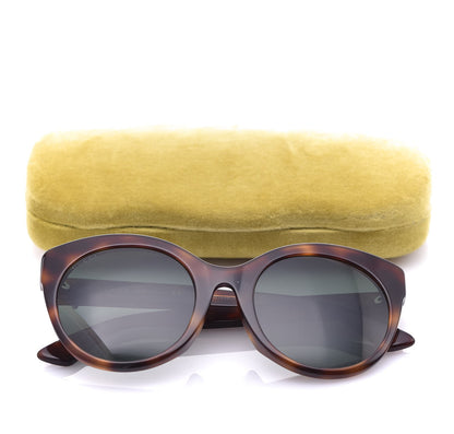 Gucci Round GG Sunglasses GG0028SA Tortoise 8 of 8