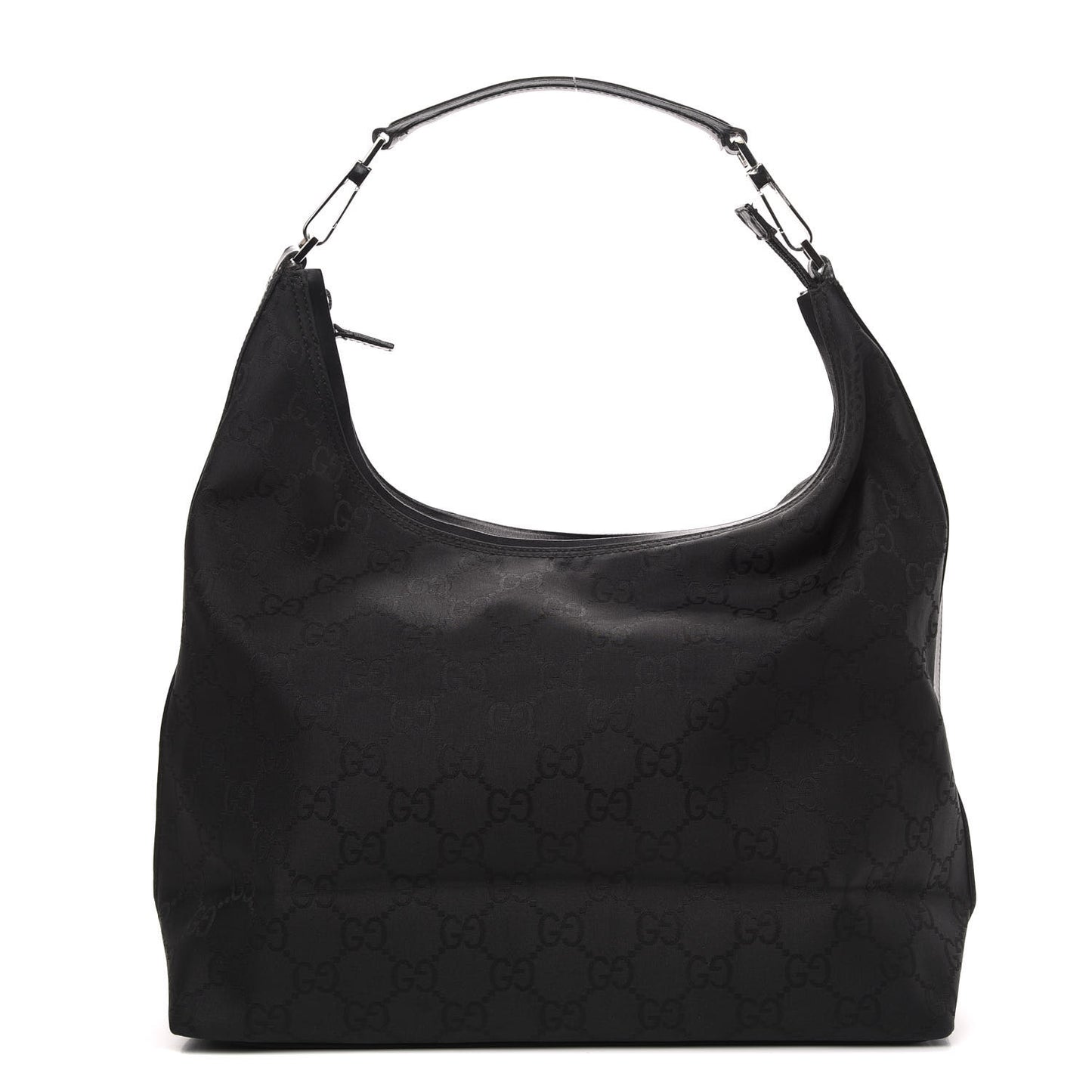 Nylon Monogram Hobo Black