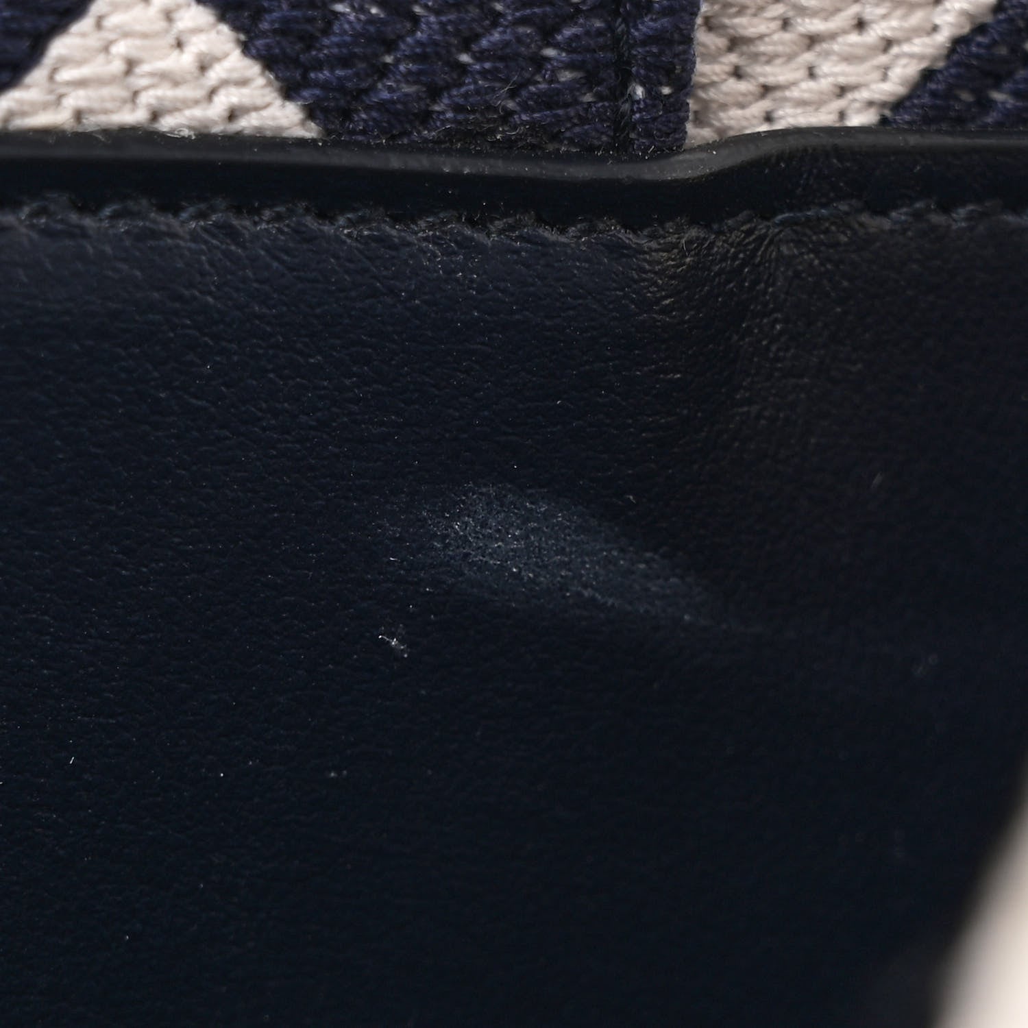 Prada Jacquard Saffiano Triangolo Symbole Embroidered Small Tote Baltico Talco 11 of 12