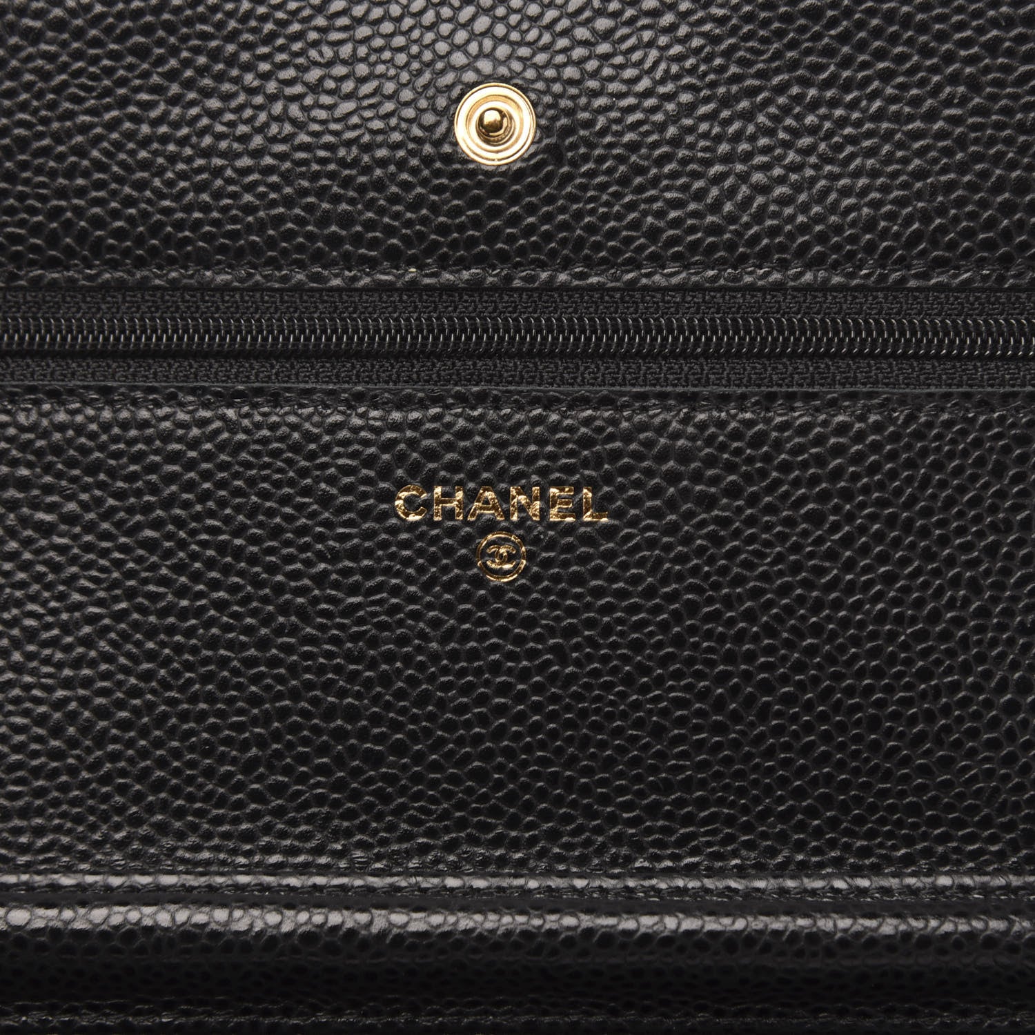 Chanel Caviar Quilted Wallet On Chain WOC Black 6 of 11