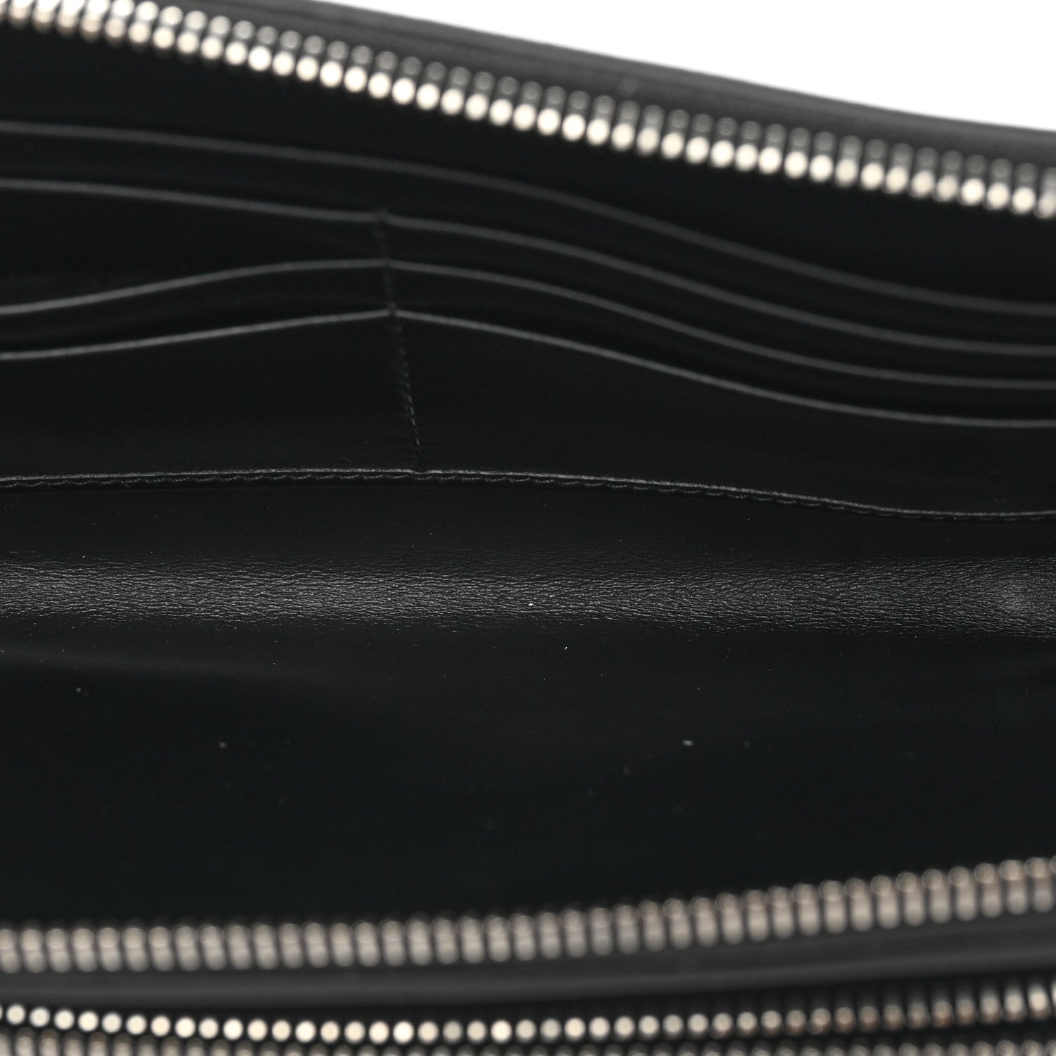 Prada Saffiano Travel Double Zip Crossbody Belt Bag Black 5 of 9