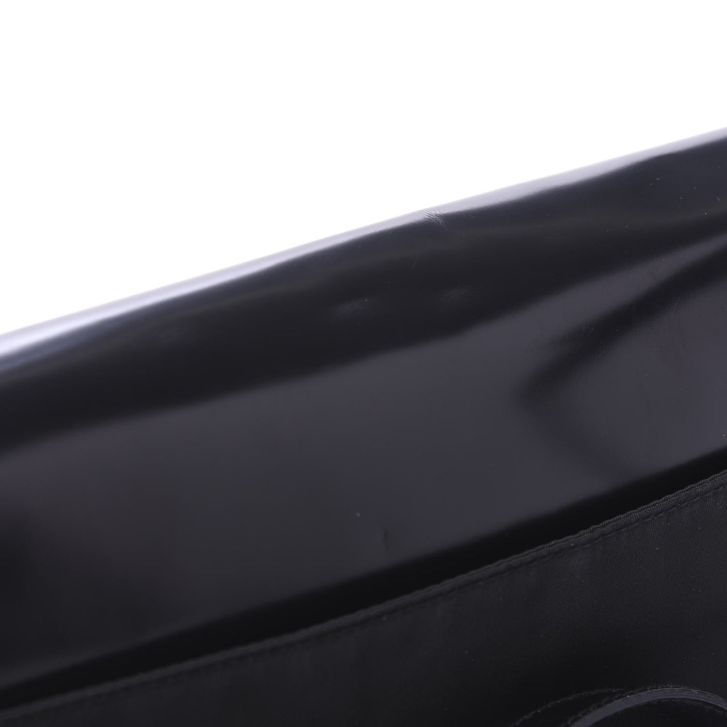Tessuto Nylon Spazzolato Shoulder Bag Black