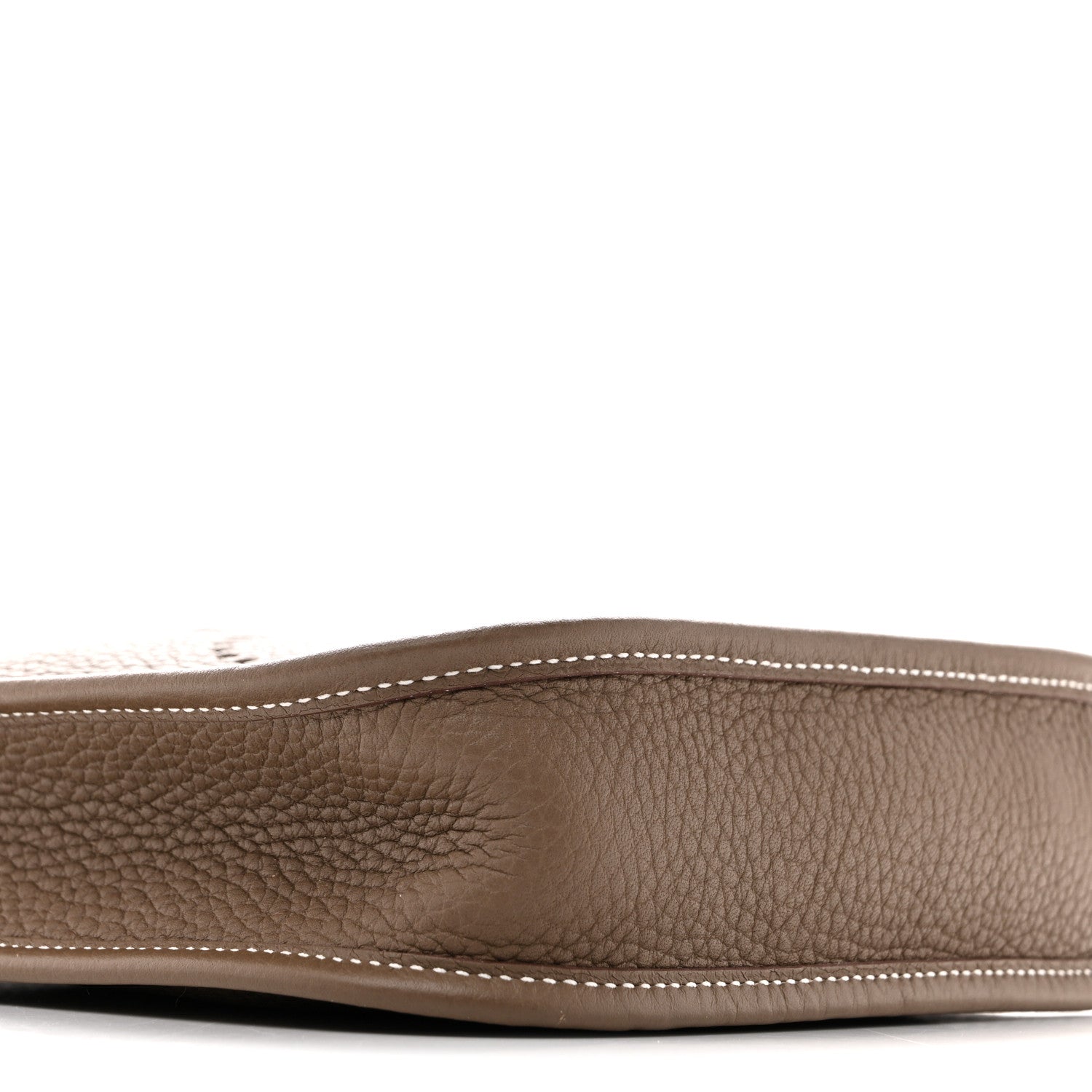 Hermes Taurillon Clemence Amazone Evelyne TPM Etoupe Bleu Indigo 9 of 11