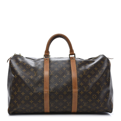 Louis Vuitton Monogram Keepall 50 1 of 14