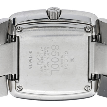 Gucci Stainless Steel 28mm 8500L Square Quartz Watch Grey 4 of 5