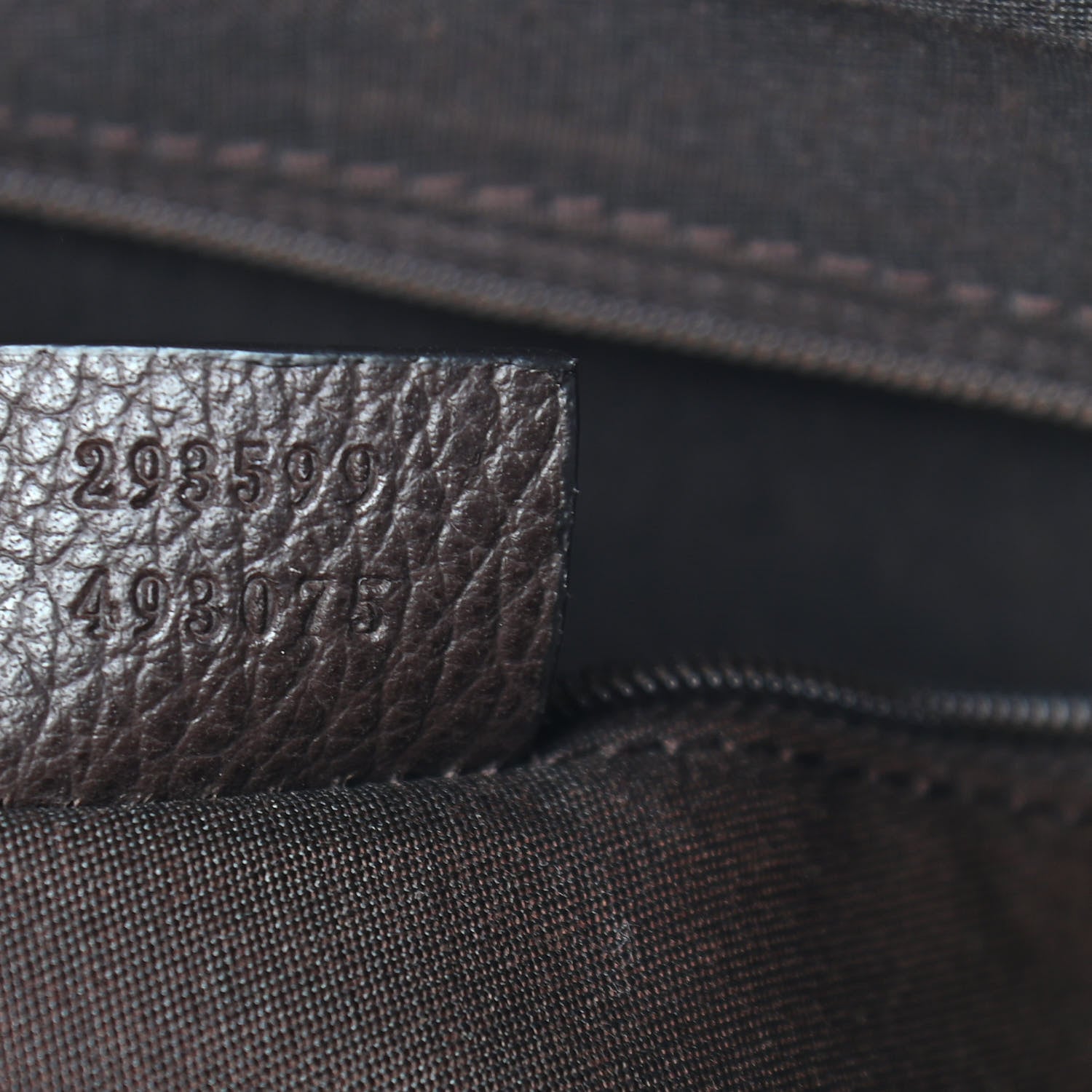 Gucci Crystal Monogram Medium Princy Tote Dark Brown 6 of 8