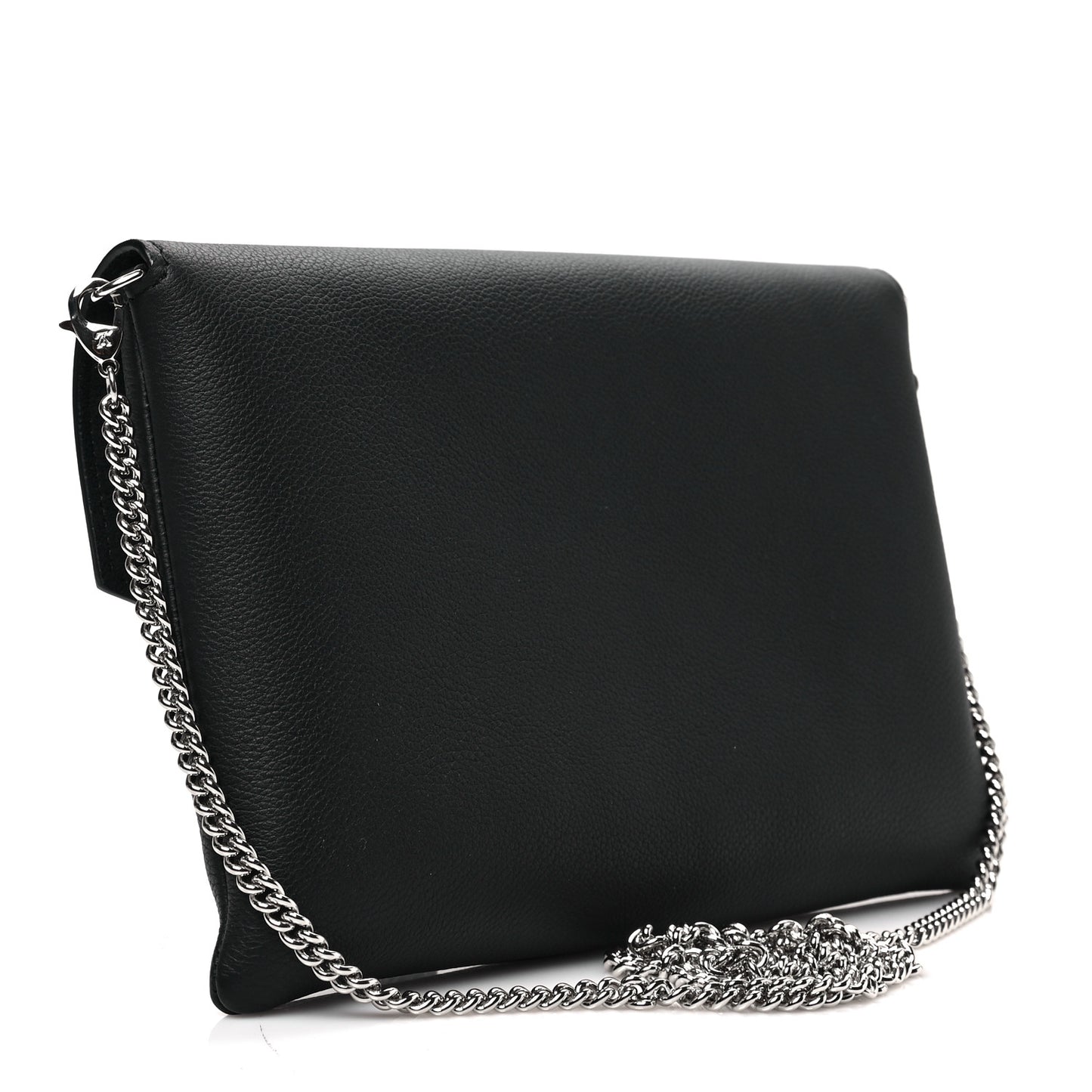Soft Calfskin My Lockme Pochette Black