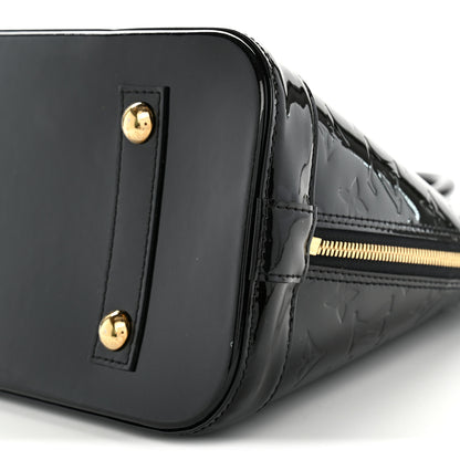 Louis Vuitton Vernis Alma PM Noir Magnetique 10 of 10