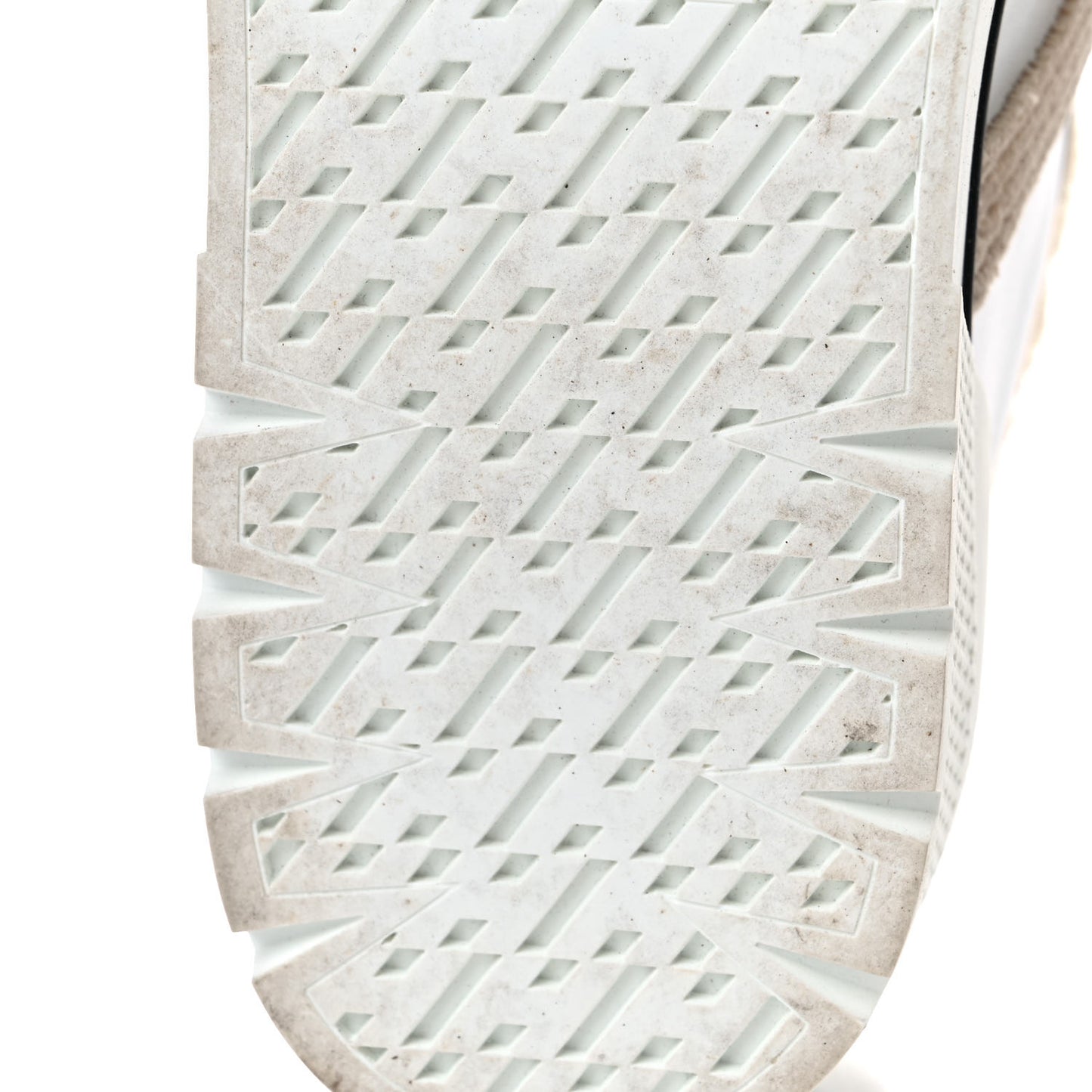 Calfskin Woolskin Dare Sneakers 40 White Ecru